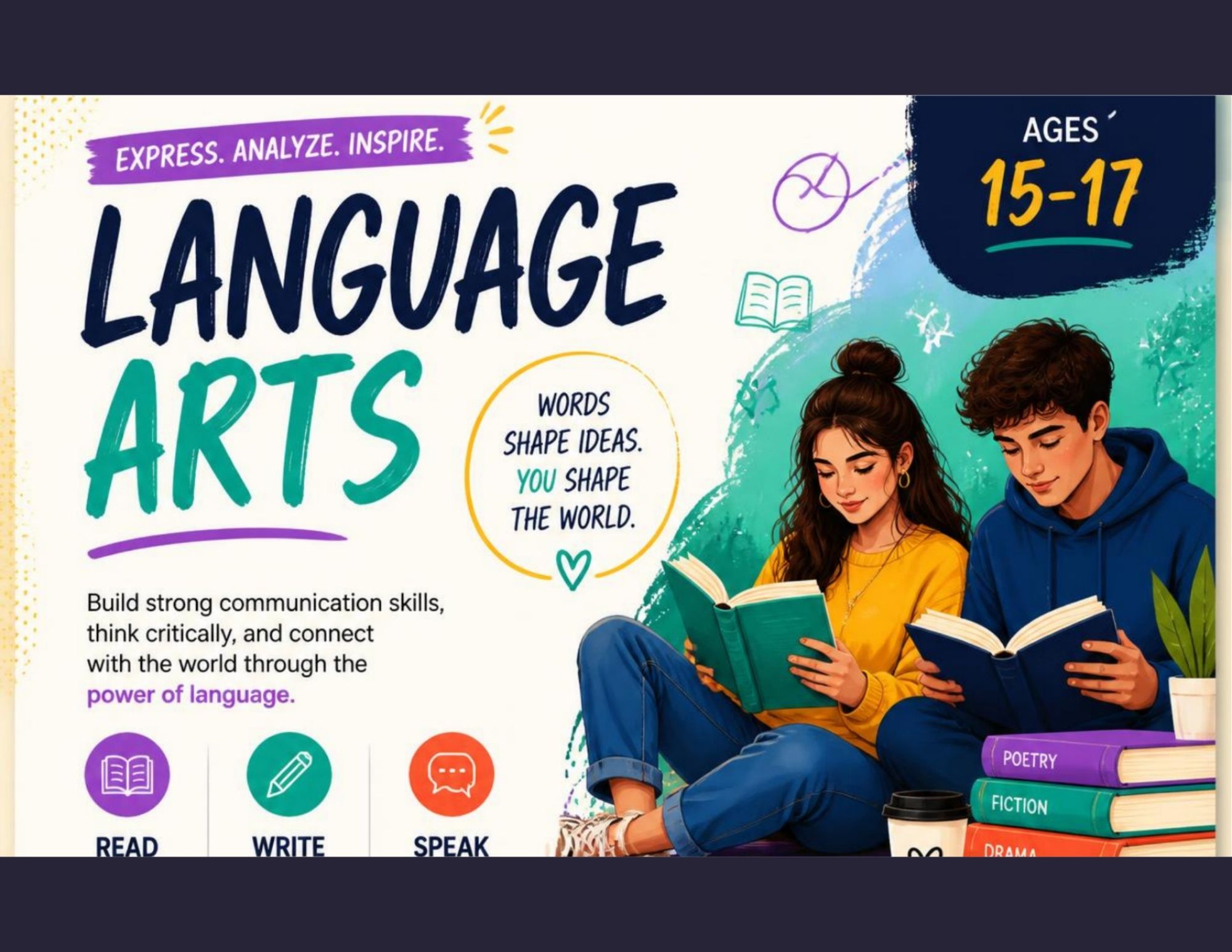 Emblazers: Language Arts (Ages 15-17)