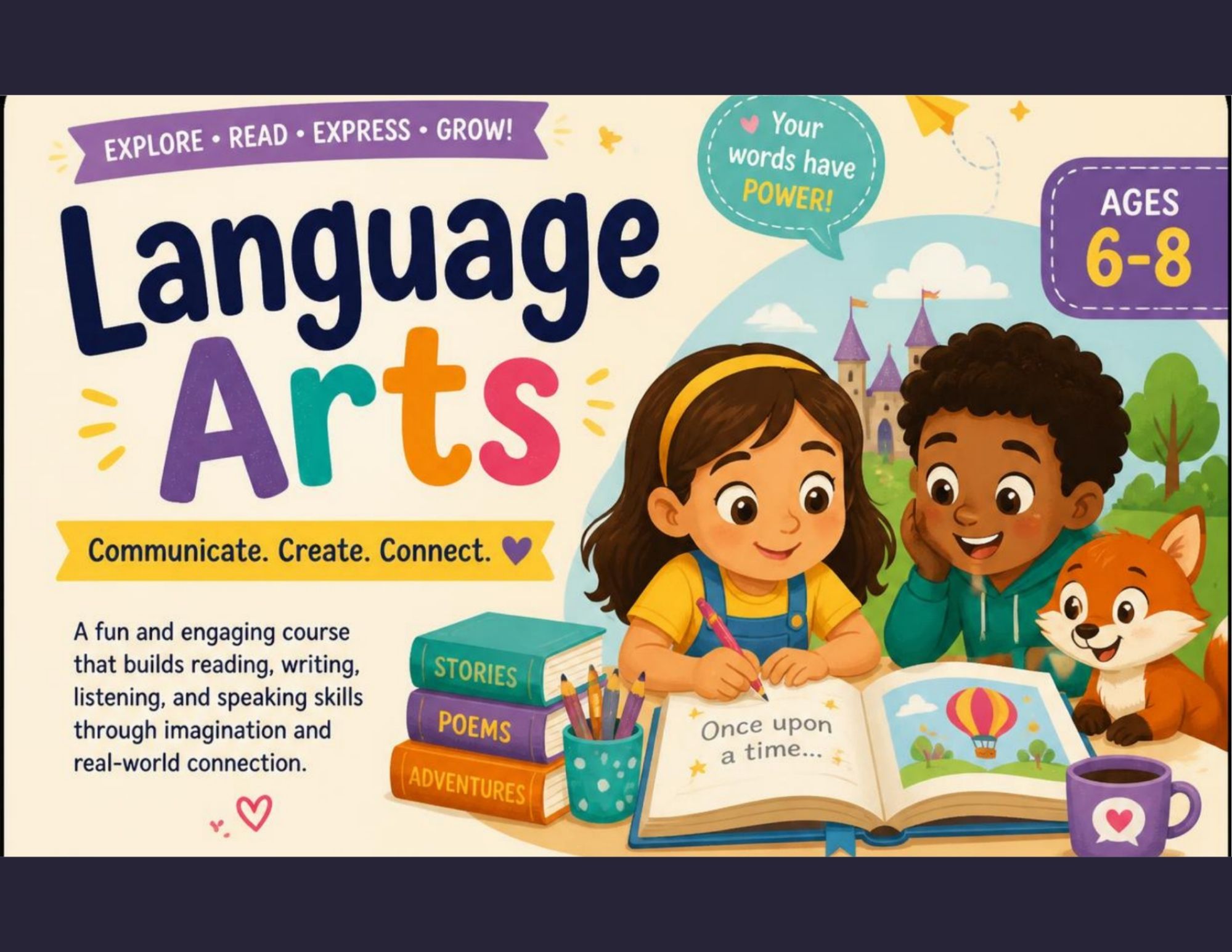 Enthusers: Language Arts (Ages 6-8)