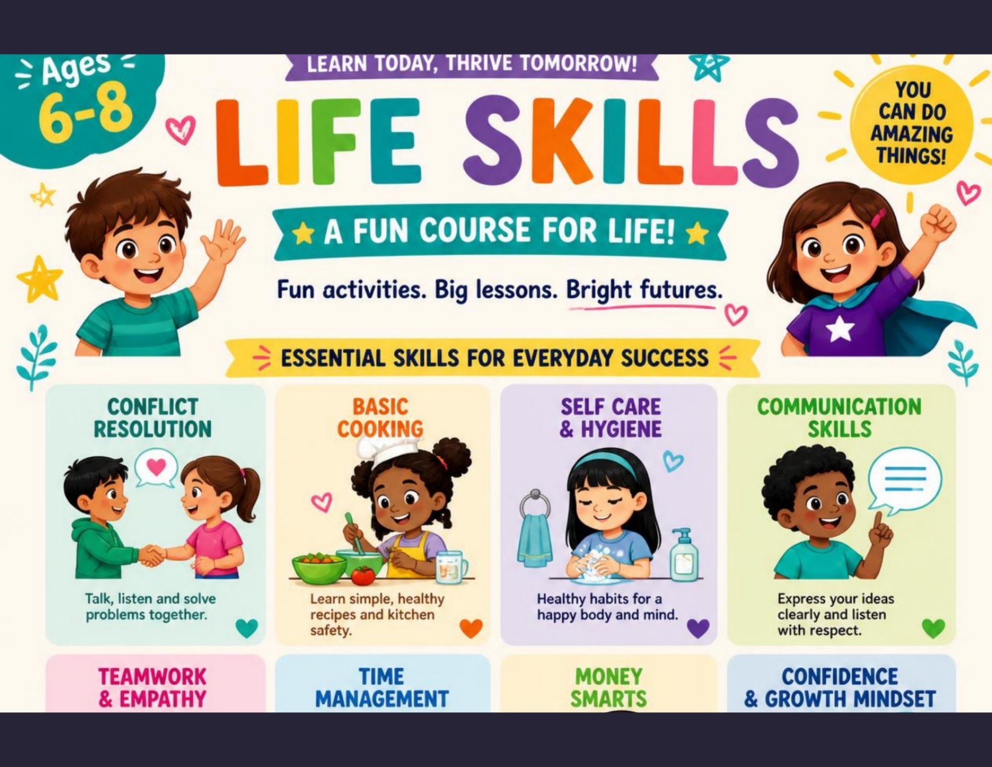 Enthusers: Life Skills (Ages 6-8)