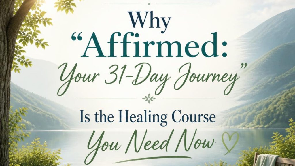 Why “Affirmed: Your 31-Day Journey” Is the Healing Course You Need Now